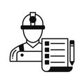 Architecture checklist Vector Icon which can easily modify or edit Royalty Free Stock Photo