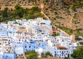 Architecture of Chefchaouen, Morocco Royalty Free Stock Photo