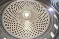 Church dome from the inside