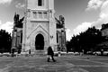 Architecture of the church Notre Dame de Bergerac - Catholic church