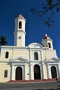 Architecture of Cienfuegos, Cuba. Various colorful buildings