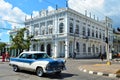 Architecture of Cienfuegos, Cuba. Various colorful buildings