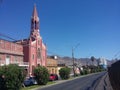 Architecture of the city Antofagasta, Chile. Royalty Free Stock Photo