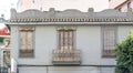 Architecture of Classical Building Facade on Old Historical House Royalty Free Stock Photo