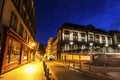 Architecture of Clermont-Ferrand at dawn Royalty Free Stock Photo