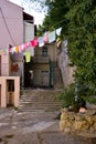 Architecture and courtyards of the city of Sevastopol. Royalty Free Stock Photo