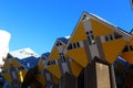 Architecture cubic houses, rotterdam Netherlands Royalty Free Stock Photo