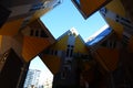 Architecture cubic houses, rotterdam Netherlands Royalty Free Stock Photo