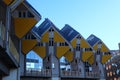 Architecture cubic houses, rotterdam Netherlands Royalty Free Stock Photo