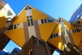 Architecture cubic houses, rotterdam Netherlands Royalty Free Stock Photo