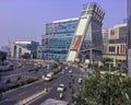 Architecture of Cyber City or Cyberhub in Gurgaon, New Delhi, India