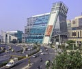 Architecture of Cyber City / Cyberhub in Gurgaon, New Delhi, India