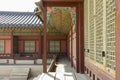 Architecture decoration of Gyeongbok Palace Seoul, South Korea