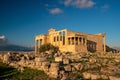 Architecture detail of ancient building in Acropolis, Athens Royalty Free Stock Photo