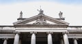 Architecture detail of Bank of Ireland in Dublin