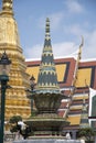 Architecture detail of the building inside the Grand Palace Bangkok Thailand