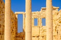 Architecture detail of Erechteion temple in Acropolis Royalty Free Stock Photo