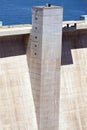 Architecture detail of Glen Canyon Dam Royalty Free Stock Photo