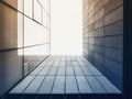 Architecture detail Modern Glass facade Building Exterior Royalty Free Stock Photo