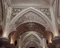 Architecture detail Monseratte Palace in Sintra Lisbon Portug Royalty Free Stock Photo