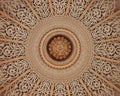 Architecture detail Monseratte Palace in Sintra Lisbon Portug Royalty Free Stock Photo