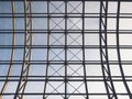 Architecture detail Roof steel construction Modern Building Exterior