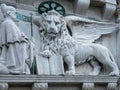 Architecture detail on St. Mark Cathedral, Venice, Italy