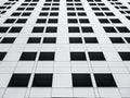 Architecture details Void window frame Modern Building Facade Royalty Free Stock Photo