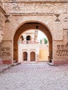 Architecture details of Medina village in Agadir, Morocco Royalty Free Stock Photo