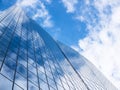 Modern Building Glass facade blue sky Cloud Royalty Free Stock Photo