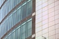 Architecture details Modern Building Glass facade Business backg Royalty Free Stock Photo