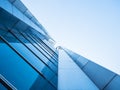 Architecture details Modern Building Glass facade design Royalty Free Stock Photo