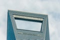 architecture details Shanghai World Financial Center pudong shanghai china Royalty Free Stock Photo