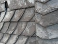 Architecture details Siegerland slate Royalty Free Stock Photo