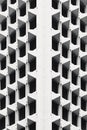 Architecture details wall pattern geometric Abstract background