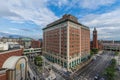 Architecture in Downtown Indianapolis Indiana During Summer