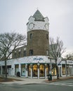 Architecture in downtown, Southampton, New York Royalty Free Stock Photo