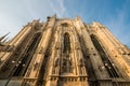 Architecture of Duomo di Milano church in  Milan, Italy Royalty Free Stock Photo