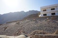 Modern buildings under construction in Egypt. Dahab, South Sinai Governorate, Egypt Royalty Free Stock Photo