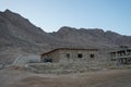 Modern buildings under construction for recreation. Dahab, South Sinai Governorate, Egypt Royalty Free Stock Photo