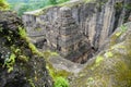 Architecture of Ellora caves in Aurangabad, India Royalty Free Stock Photo