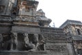 Architecture of Ellora caves in Aurangabad, India Royalty Free Stock Photo