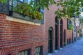 Architecture Federal Style Beacon Hill Boston Massachusetts Royalty Free Stock Photo