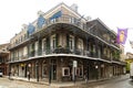 Architecture of the French Quarter in New Orleans Royalty Free Stock Photo