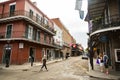 Architecture of the French Quarter in New Orleans Royalty Free Stock Photo