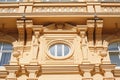 Architecture of the historic building with Windows and arches Royalty Free Stock Photo