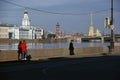 Architecture of historic city center of Saint-Petersburg.