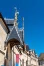 Architecture of the historic Hospices of Beaune, France Royalty Free Stock Photo