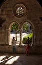 Monastery of Alkobas, historical Center. Portugal.