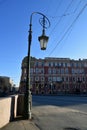 Architecture of historical city center of Saint-Petersburg